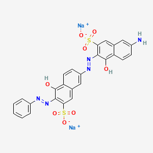 molecular formula C26H17N5Na2O8S2 B12363519 C.I. Direct Red 16 