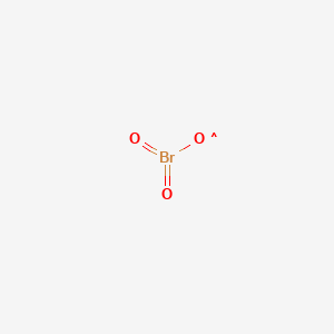 molecular formula BrO3 B1236352 Trioxidobromine(.) 