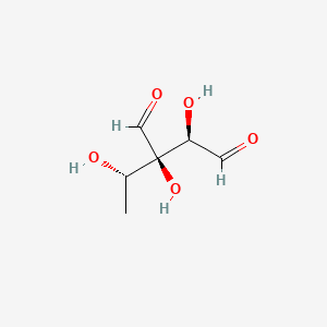 molecular formula C6H10O5 B1236354 链霉糖 CAS No. 13008-73-6