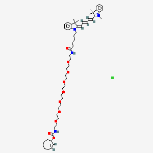 molecular formula C57H85ClN4O10 B12363549 Cy5-PEG7-TCO 