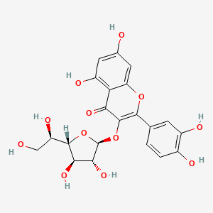 molecular formula C21H20O12 B1236362 异槲皮苷 CAS No. 35589-21-0