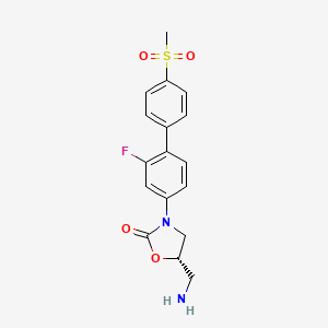 molecular formula C17H17FN2O4S B12363638 Antituberculosis agent-10 