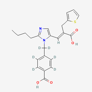 molecular formula C23H24N2O4S B12363646 Eprosartan-d6 