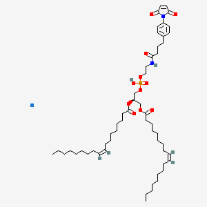 molecular formula C55H89N2NaO11P B12363650 CID 170917026 