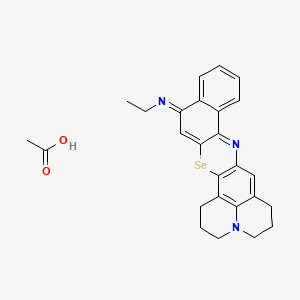 molecular formula C26H27N3O2Se B12363740 Photoacoustic contrast agent-2 (acetate) 