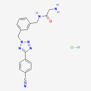 molecular formula C18H18ClN7O B12363756 Vap-1-IN-3 