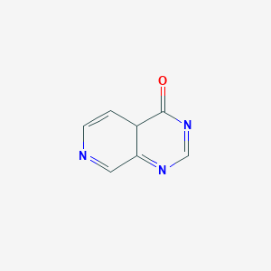 molecular formula C7H5N3O B12363806 4aH-pyrido[3,4-d]pyrimidin-4-one 