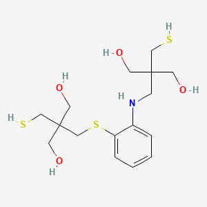 molecular formula C16H27NO4S3 B12363844 Cu(I) chelator 1 