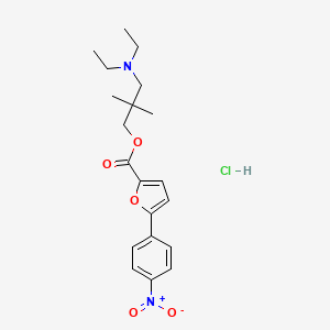 molecular formula C20H27ClN2O5 B1236390 F 461 (pharmaceutical) CAS No. 60766-34-9