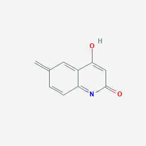 molecular formula C10H7NO2 B12363912 4-Hydroxy-6-methylidenequinolin-2-one 