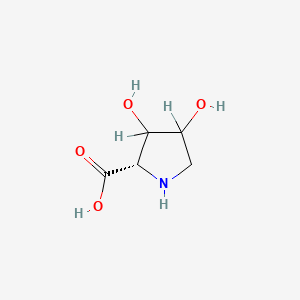 molecular formula C5H9NO4 B1236392 3,4-Dihydroxy-L-proline CAS No. 63121-50-6