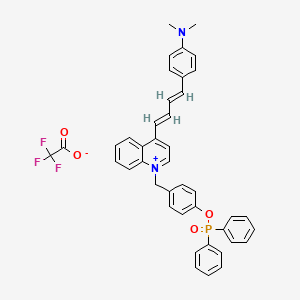 molecular formula C42H36F3N2O4P B12363970 Mqa-P (tfa) 