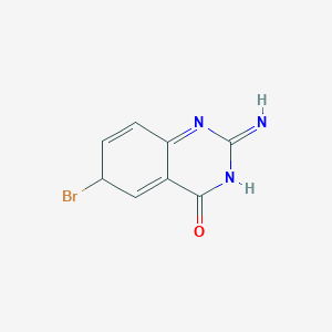 4(3H)-Quinazolinone, 2-amino-6-bromo-