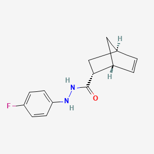 molecular formula C14H15FN2O B12363994 Laccase-IN-3 