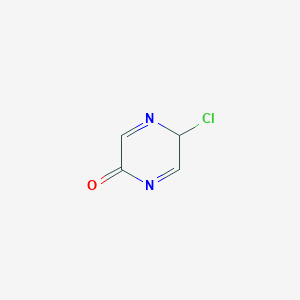 2-chloro-2H-pyrazin-5-one