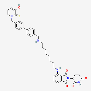 molecular formula C40H43N5O5S B12364077 Pro-HD3 