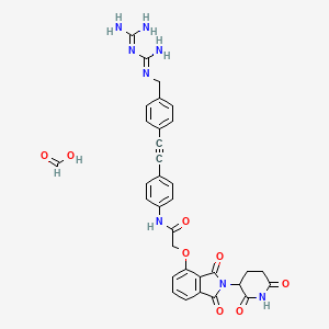 molecular formula C33H30N8O8 B12364082 PROTAC CRBN ligand-2 