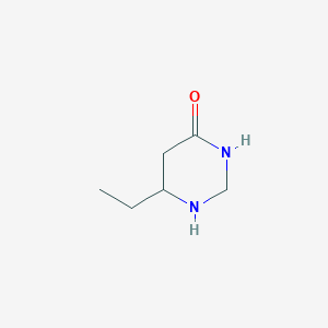 6-Ethyl-1,3-diazinan-4-one