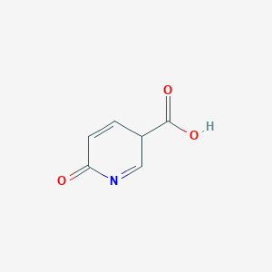 molecular formula C6H5NO3 B12364144 6-oxo-3H-pyridine-3-carboxylic acid 