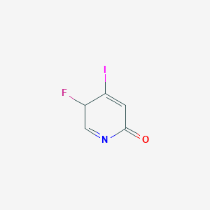 molecular formula C5H3FINO B12364152 3-fluoro-4-iodo-3H-pyridin-6-one 