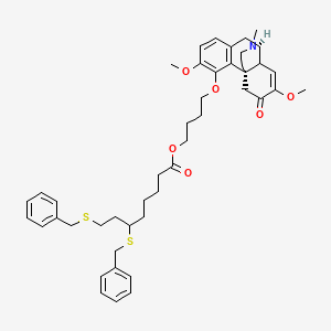 molecular formula C45H57NO6S2 B12364156 Antiproliferative agent-43 