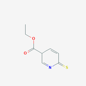 molecular formula C8H9NO2S B12364181 ethyl 6-sulfanylidene-3H-pyridine-3-carboxylate 