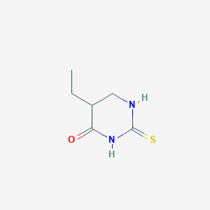 molecular formula C6H10N2OS B12364230 5-Ethyl-2-sulfanylidene-1,3-diazinan-4-one 