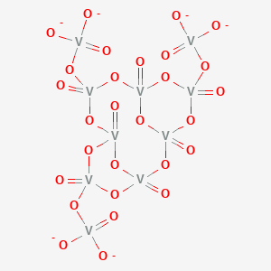 molecular formula O28V10-6 B1236424 Decavanadate 