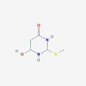 4(3H)-Pyrimidinone, 6-hydroxy-2-(methylthio)-