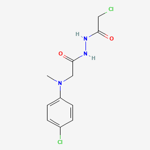 molecular formula C11H13Cl2N3O2 B12364290 Uchl1-IN-1 