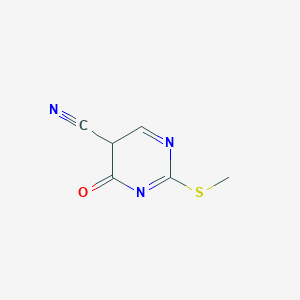 2-methylsulfanyl-4-oxo-5H-pyrimidine-5-carbonitrile