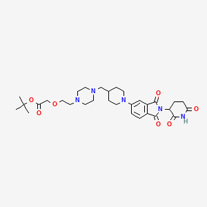 molecular formula C31H43N5O7 B12364299 E3 Ligase Ligand-linker Conjugate 16 