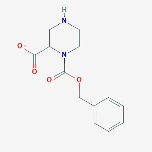 1,2-Piperazinedicarboxylic acid, 1-(phenylmethyl) ester