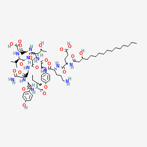 molecular formula C74H114N12O20 B12364383 Plipastatin B1 