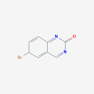 molecular formula C8H5BrN2O B12364411 6-bromo-6H-quinazolin-2-one 