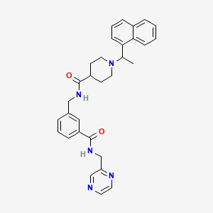 molecular formula C31H33N5O2 B12364423 SARS-CoV-2-IN-72 