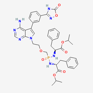 molecular formula C41H47N8O8P B12364460 mAC2-IN-1 