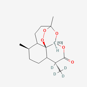 molecular formula C15H22O5 B12364461 Artemisinin-13C,d4 