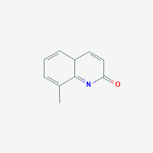 molecular formula C10H9NO B12364556 8-methyl-4aH-quinolin-2-one 