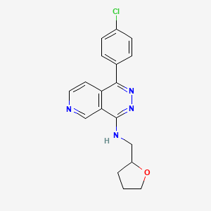 molecular formula C18H17ClN4O B12364646 Nlrp3-IN-31 