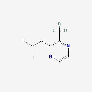 molecular formula C9H14N2 B12364703 2-Isobutyl-3-methylpyrazine-d3 