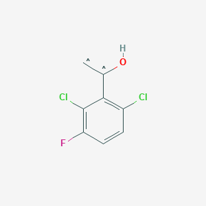 molecular formula C8H5Cl2FO B12364707 CID 71307397 