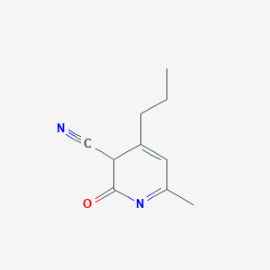 molecular formula C10H12N2O B12364728 6-methyl-2-oxo-4-propyl-3H-pyridine-3-carbonitrile 