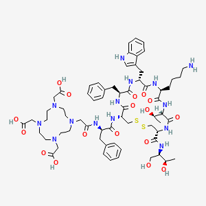 molecular formula C65H92N14O17S2 B12364746 DOTA-Octreotide 