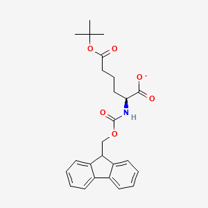 molecular formula C25H28NO6- B12364749 Fmoc-Aad(otBu)-OH 