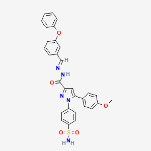 molecular formula C30H25N5O5S B12364797 Cox-2-IN-42 