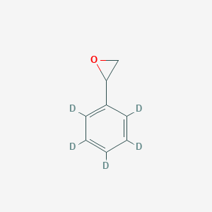 B123648 2-(2,3,4,5,6-Pentadeuteriophenyl)oxirane CAS No. 1346603-12-0