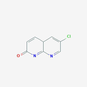 6-chloro-4aH-1,8-naphthyridin-2-one