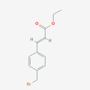 molecular formula C12H13BrO2 B123649 4-溴甲基肉桂酸乙酯 CAS No. 60682-98-6