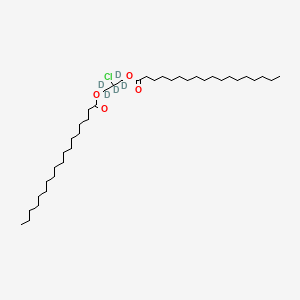 molecular formula C39H75ClO4 B12364909 2-MCPD-d5-1,3-stearoyl 